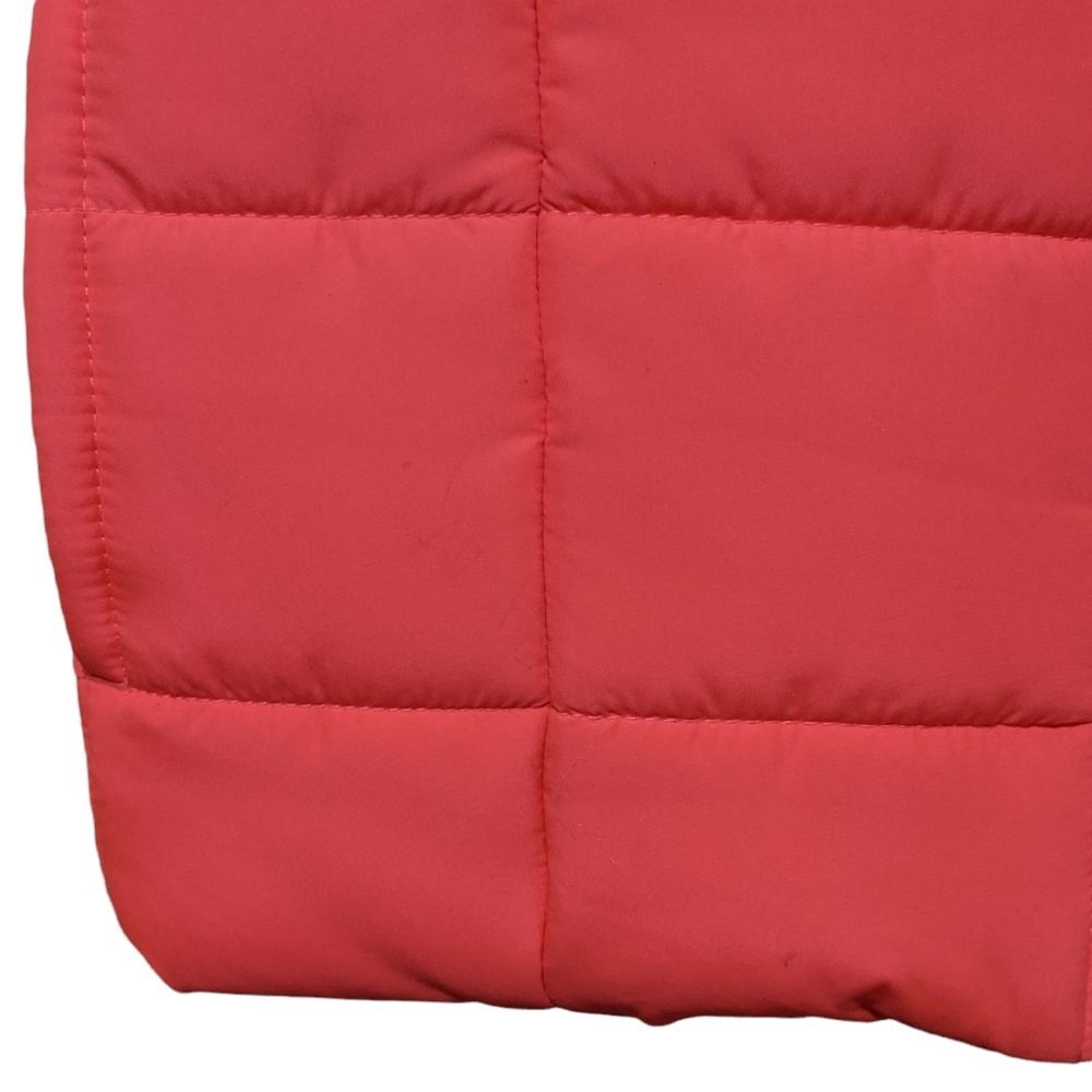 Puma puffy vest bright orange , Coral super front, outerwear, layer girls XS 5/6 - Picture 6 of 10